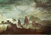 Pieter Bruegel detalj fran den dystra dagen,februari Germany oil painting artist
